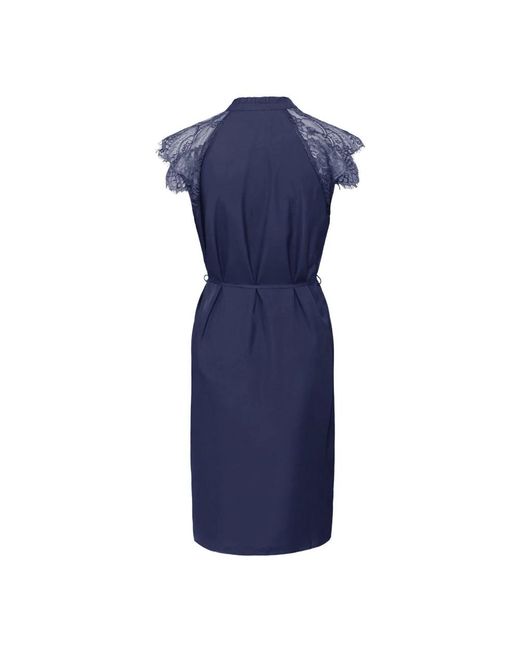 Cream Kleedjes ,Blauw ,Crnola Lace Dress in het Blue