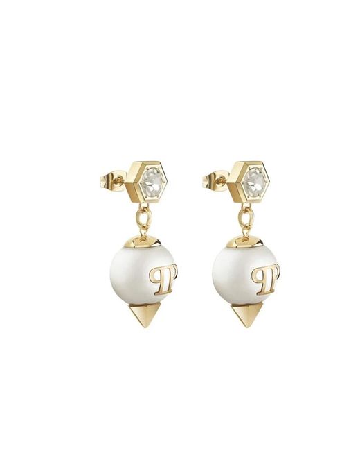 Philipp Plein Metallic Earrings