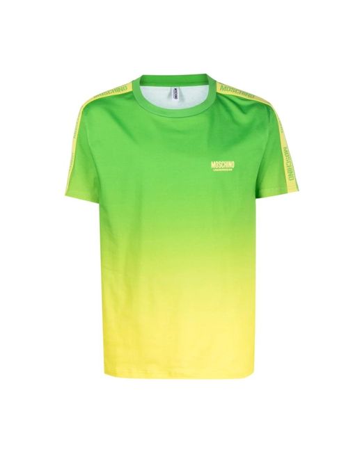 Vibrante magliette con effetto gradiente da Uomo di Moschino in Verde Lyst