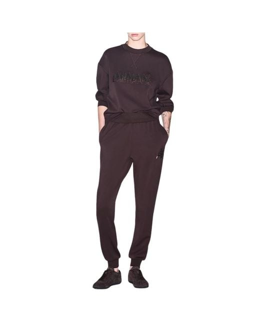 ARMANI EXCHANGE Purple Sweatshirts