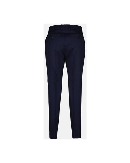 Trousers > slim-fit trousers AMI en coloris Blue