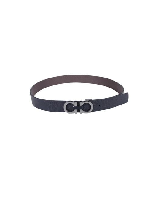 Ferragamo Blue Belts for men