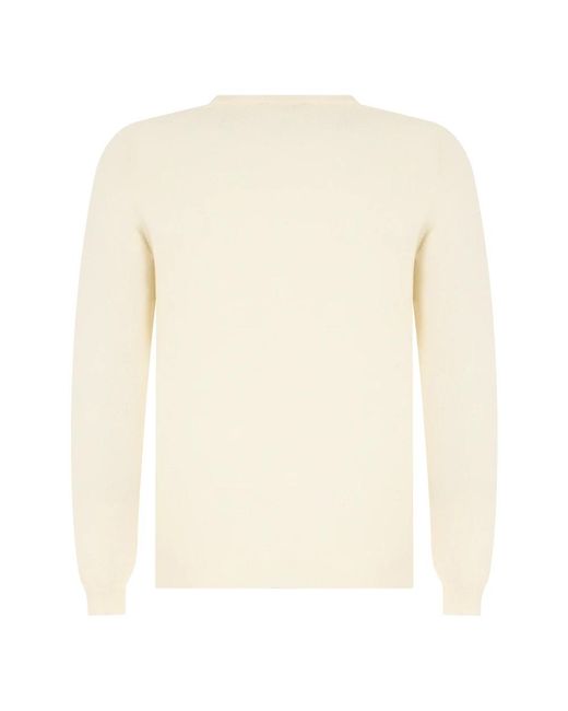 Roberto Collina White Round-Neck Knitwear for men