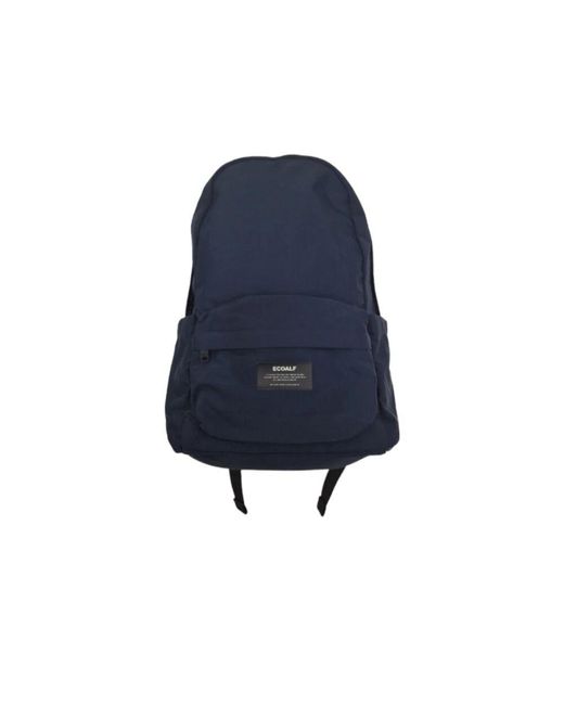 Ecoalf Blue Dunkelblauer Rucksack