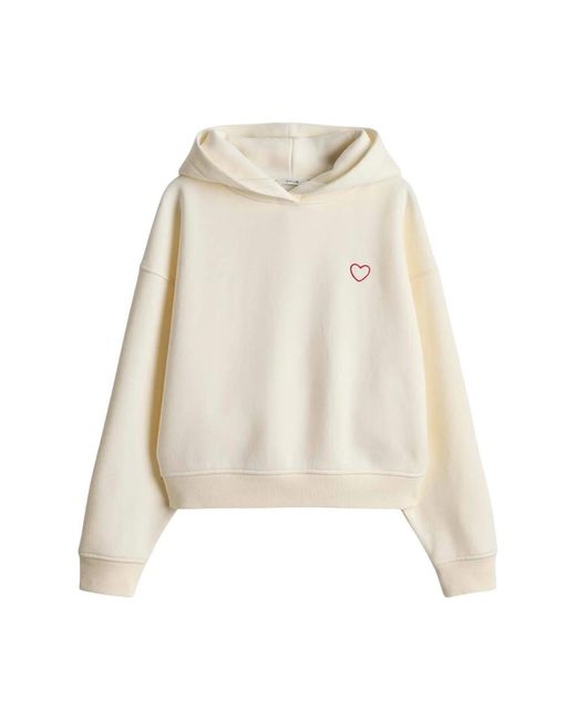 Opus Galentine Hoodie in het Natural