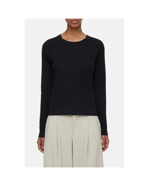 Closed Black Round-Neck Knitwear