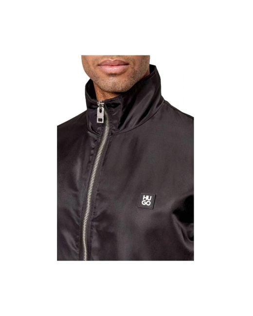 HUGO Black Light Jackets for men
