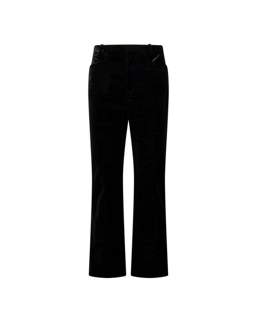 Tom Ford Black Straight Trousers