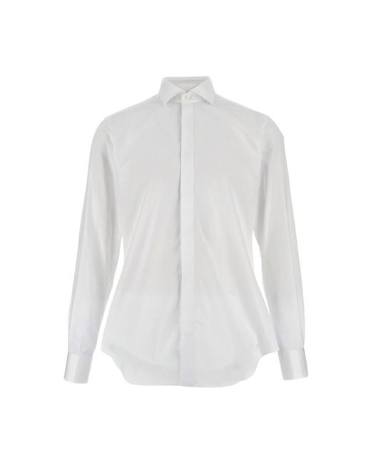 Xacus Formal Shirts in het White voor heren