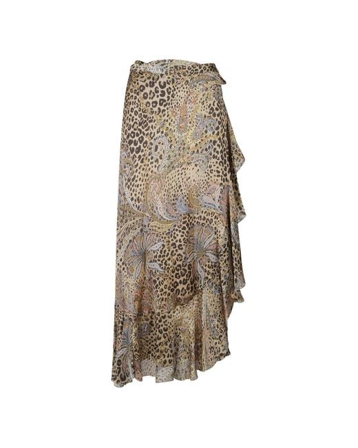 Etro Natural Midi Skirts