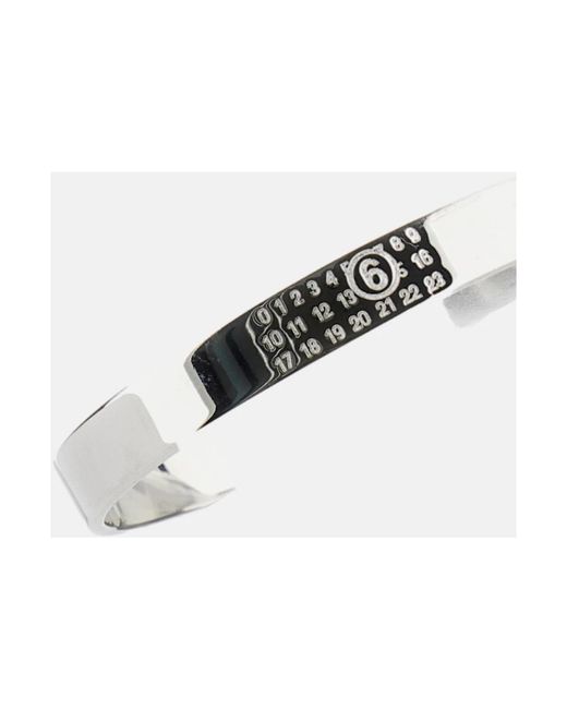 MM6 by Maison Margiela Metallic Bracelets