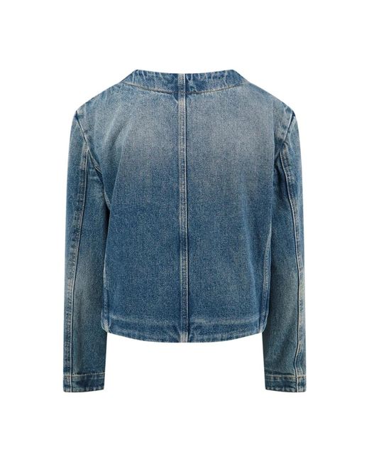 Givenchy Denim Jackets in het Blue
