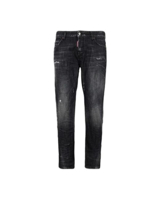 DSquared² Slim Twist Jean in het Blue voor heren