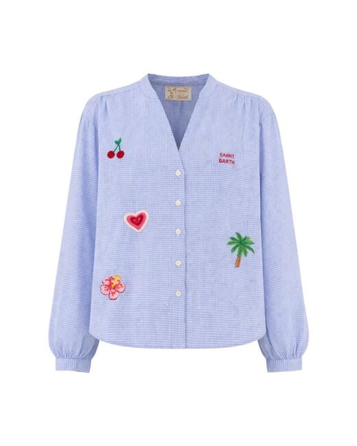 Mc2 Saint Barth Blue Blouses