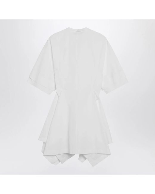 Alaïa White Short Dresses