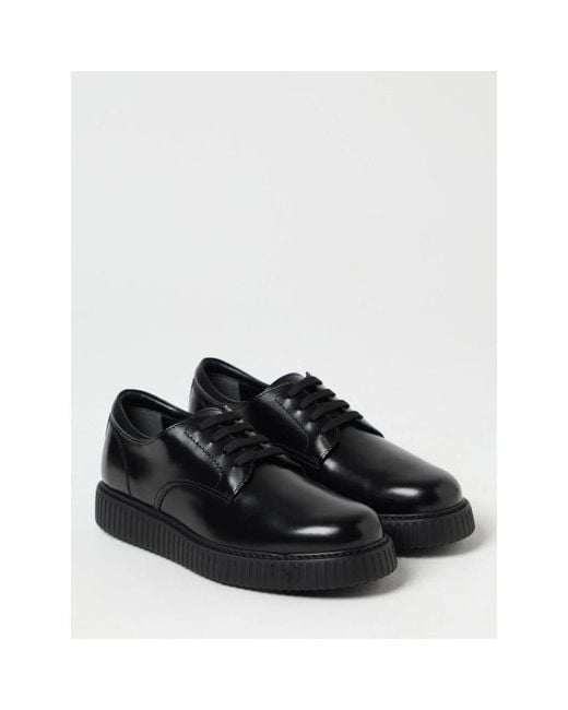 Hogan Black Laced Shoes for men