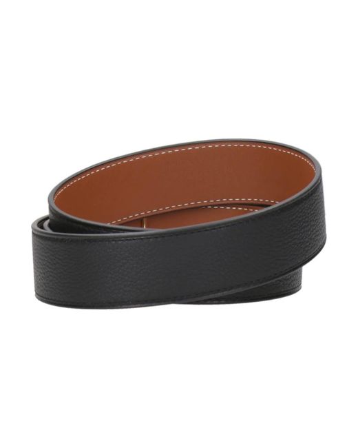 Tory Burch Black Eleganter Ledergürtel