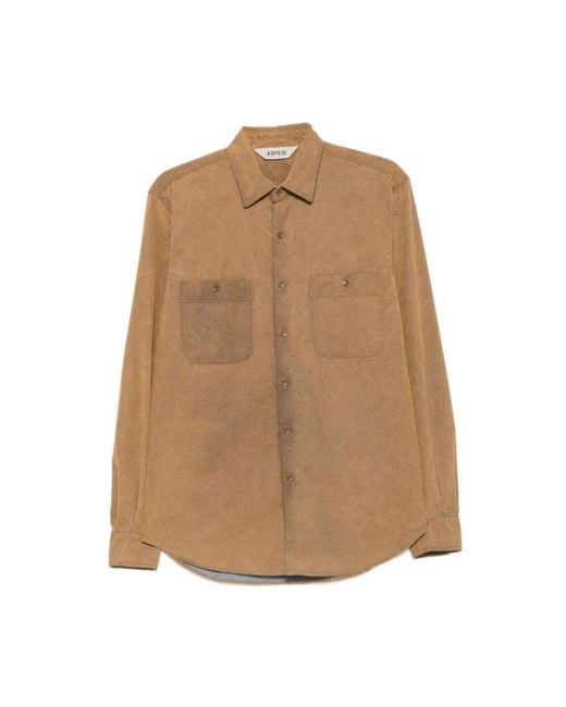 Aspesi Natural Casual Shirts for men