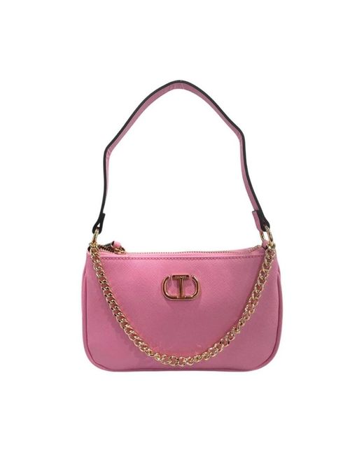 Twinset Pink Shoulder Bags