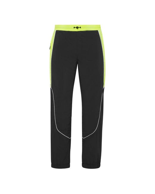 Philipp Plein Fitness ,Zwart ,Nylon Scratch Trainingsbroeken in het Blue voor heren