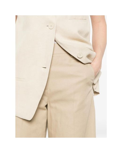Weekend by Maxmara Natural Wide Trousers