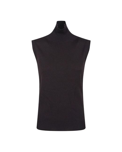 Turtlenecks Max Mara de color Black