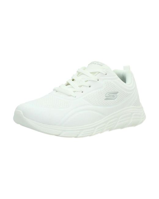 Skechers White B Flex Lo