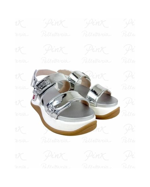 Liu Jo White Flat Sandals