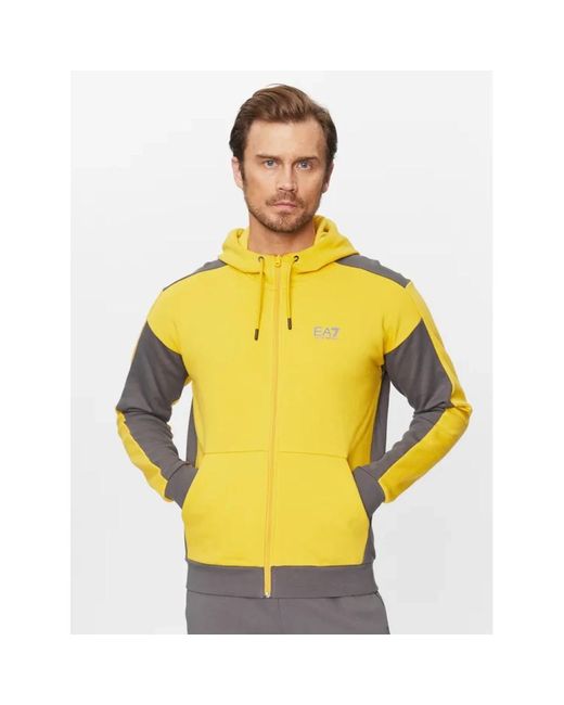 EA7 Training Sets in het Yellow voor heren