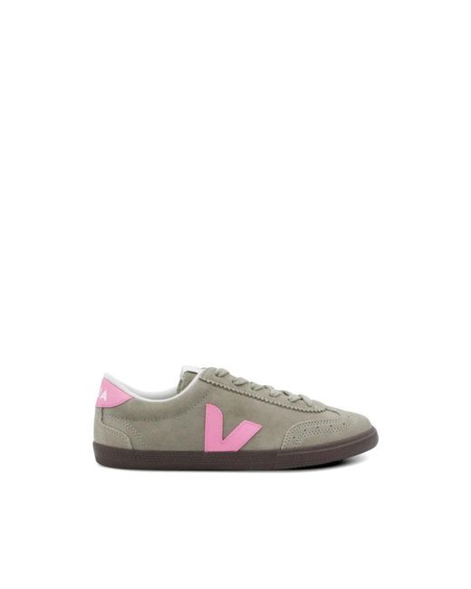 Veja Gray Volley Suede