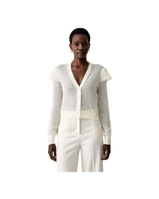 Cardigans Twinset de color White