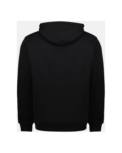 Drole de Monsieur Black Hoodies for men