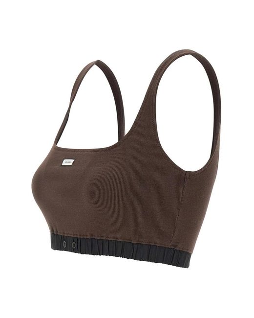 Entire studios Brown Sleeveless Tops