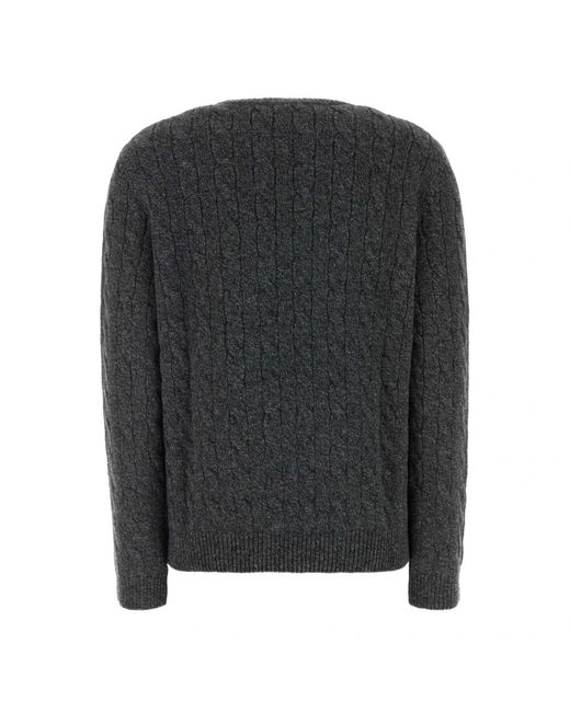 Valentino Black Round-Neck Knitwear