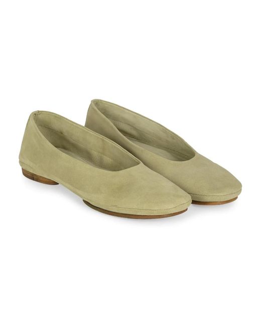 Cortana Green Ballerina Shoes