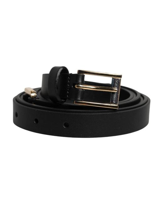 Dolce & Gabbana Belts in het Black voor heren