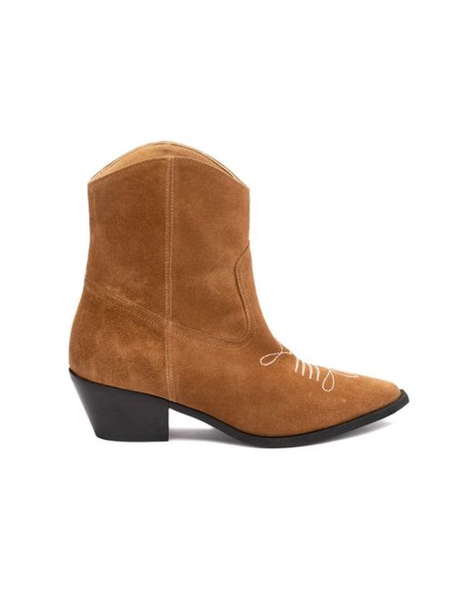 Cowboy Boots di Twinset in Brown