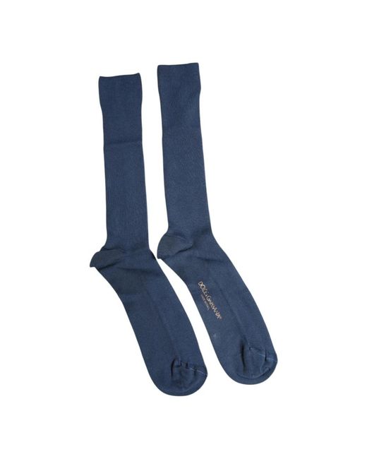 Socks Dolce & Gabbana de color Blue