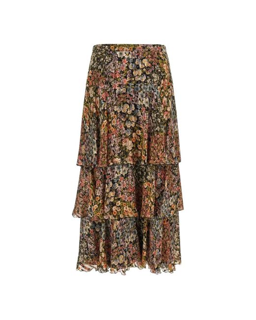 Valentino Garavani Natural Midi Skirts