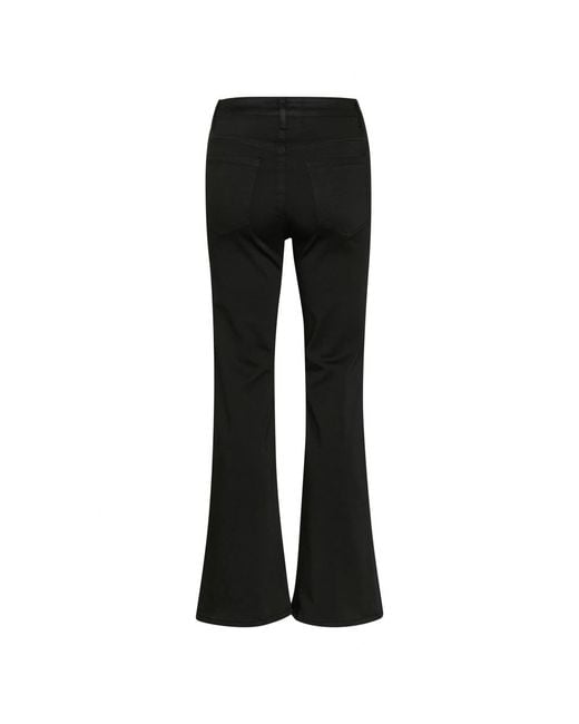 Kaffe Black Flare Jeans