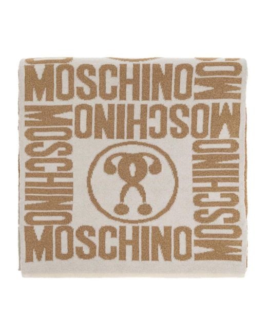 Winter Scarves Moschino en coloris Metallic