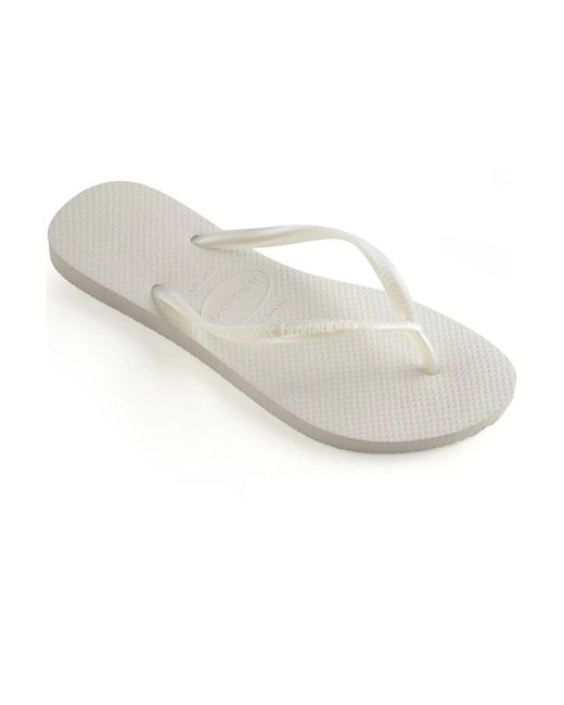 Flip Flops di Havaianas in White