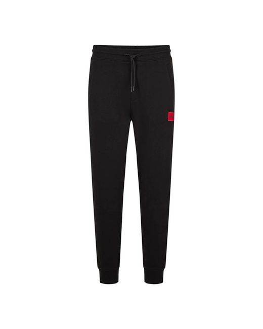 HUGO Black Sweatpants for men