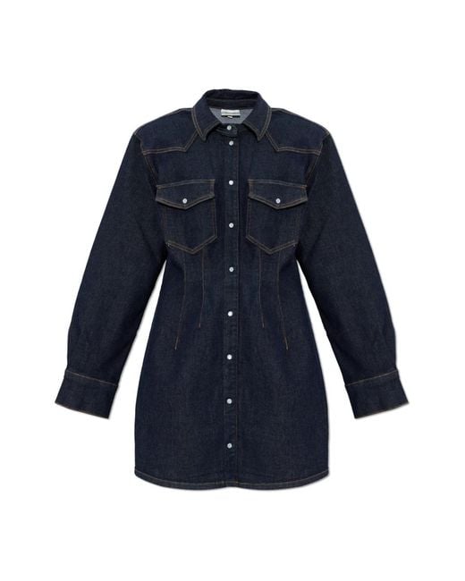 Gestuz Blue Shirt Dresses