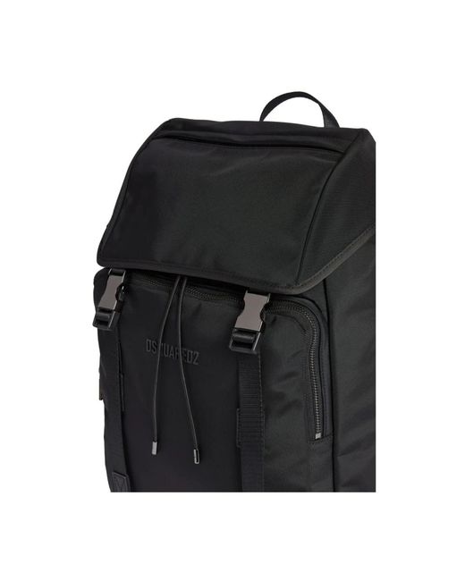 Zaino nero elegante per uomo di DSquared² in Black da Uomo