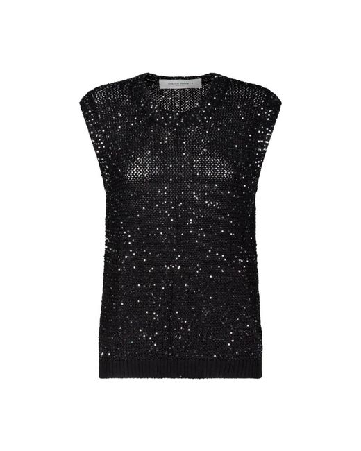 Golden Goose Deluxe Brand Black Sleeveless Tops