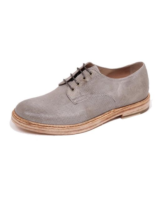 Corvari Schoenen ,Grijs ,Vintage Grijze Schoen Model 2568 in het Brown voor heren