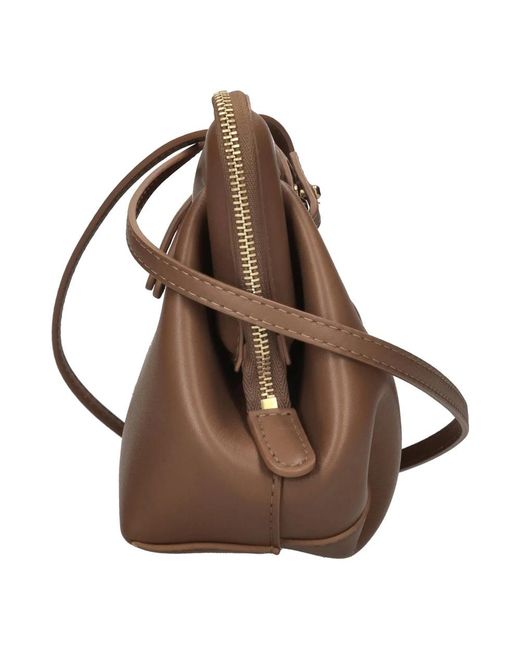 Mansur Gavriel Brown Cross Body Bags