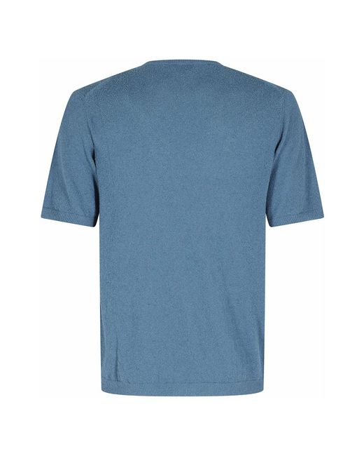Roberto Collina Blue T-Shirts for men