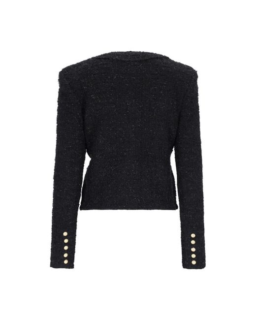 Jackets > tweed jackets Balmain en coloris Black
